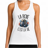 Débardeur Femme La boxe c'est la vie
