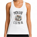 Débardeur Femme Mon rat c'est ma vie