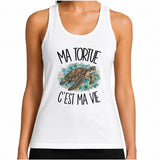 Débardeur Femme Ma tortue c'est ma vie