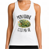Débardeur Femme Mon iguane c'est ma vie