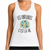 Débardeur Femme Les libellules c'est la vie