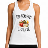 Débardeur Femme Être normand c'est la vie