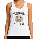 Débardeur Femme Mon mouton c'est ma vie