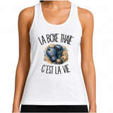 Débardeur Femme La boxe thaïe c'est la vie