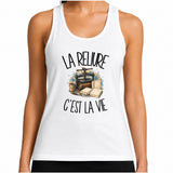 Débardeur Femme La reliure c'est la vie