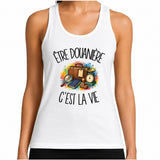 Débardeur Femme Être douanière c'est la vie