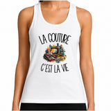 Débardeur Femme La couture c'est la vie
