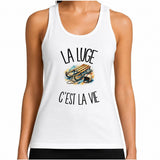 Débardeur Femme La luge c'est la vie