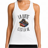 Débardeur Femme La lutte c'est la vie