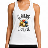 Débardeur Femme Le billard c'est la vie