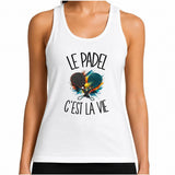 Débardeur Femme Le padel c'est la vie
