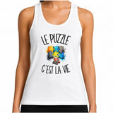 Débardeur Femme Le puzzle c'est la vie