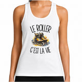 Débardeur Femme Le roller c'est la vie