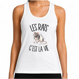 Débardeur Femme Les rats c'est la vie