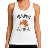 Débardeur Femme Ma maman c'est ma vie