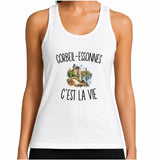 Débardeur Femme Corbeil-Essonnes c’est la vie