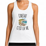 Débardeur Femme Étretat c’est la vie