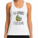 Débardeur Femme Les Comores c’est la vie