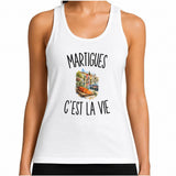 Débardeur Femme Martigues c’est la vie