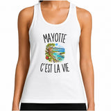 Débardeur Femme Mayotte c’est la vie