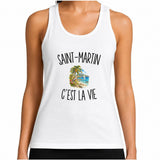 Débardeur Femme Saint-Martin c’est la vie