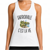Débardeur Femme Sartrouville c’est la vie