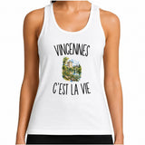 Débardeur Femme Vincennes c’est la vie