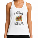 Débardeur Femme L’Attelage c’est la vie