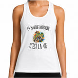 Débardeur Femme La Marche Nordique c’est la vie