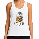 Débardeur Femme Le Cidre c’est la vie