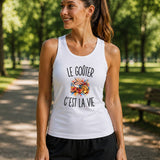 Débardeur Femme Le Goûter c’est la vie