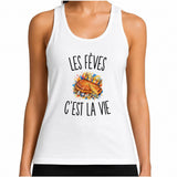 Débardeur Femme Les Fèves c’est la vie