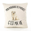 Housse de Coussin Mon Montagne des Pyrénées c'est ma vie