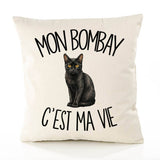 Housse de Coussin Mon Bombay c'est ma vie