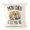Housse de Coussin Mon Chien c'est ma vie