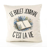 Housse de Coussin Le bullet journal c'est la vie
