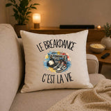 Housse de Coussin Le breakdance c'est la vie