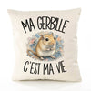 Housse de Coussin Ma gerbille c'est ma vie