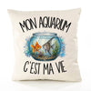 Housse de Coussin Mon aquarium c'est ma vie