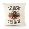 Housse de Coussin Les férias c'est la vie