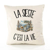 Housse de Coussin La sieste c'est la vie