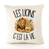 Housse de Coussin Les lions c'est la vie