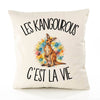 Housse de Coussin Les kangourous c'est la vie