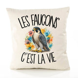 Housse de Coussin Les faucons c'est la vie