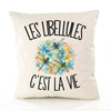 Housse de Coussin Les libellules c'est la vie