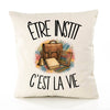 Housse de Coussin Être instit c'est la vie