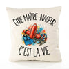 Housse de Coussin Être maître-nageur c'est la vie