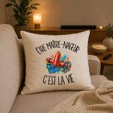 Housse de Coussin Être maître-nageur c'est la vie
