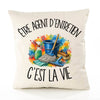 Housse de Coussin Être agent d'entretien c'est la vie