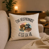 Housse de Coussin Être réceptionniste c'est la vie